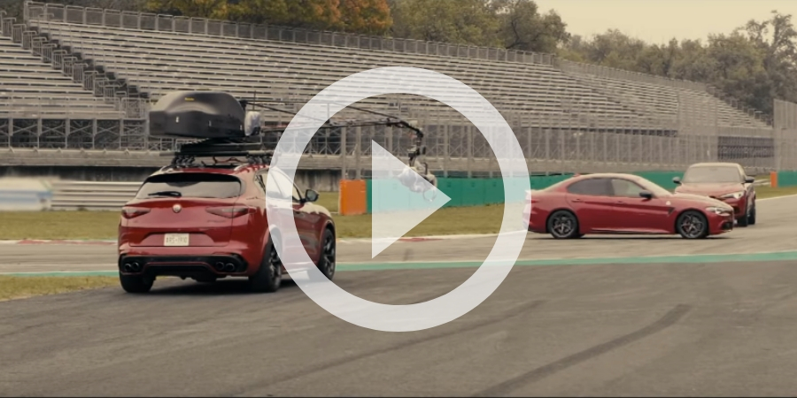 Alfa Romeo Giulia e Stelvio a Monza