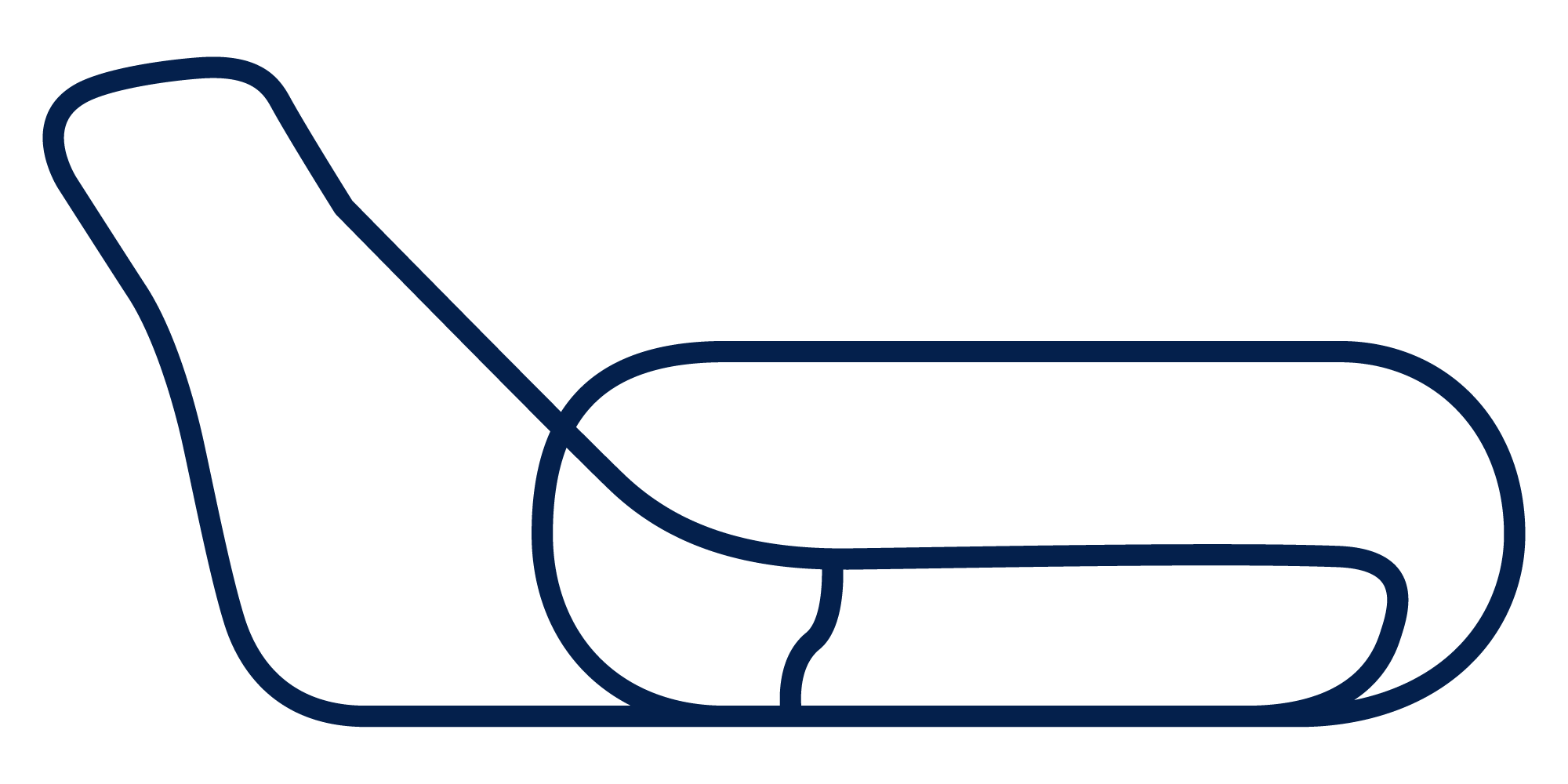 J4b Monza Circuit - Pictogram Monza Circuit 2023 Blue 