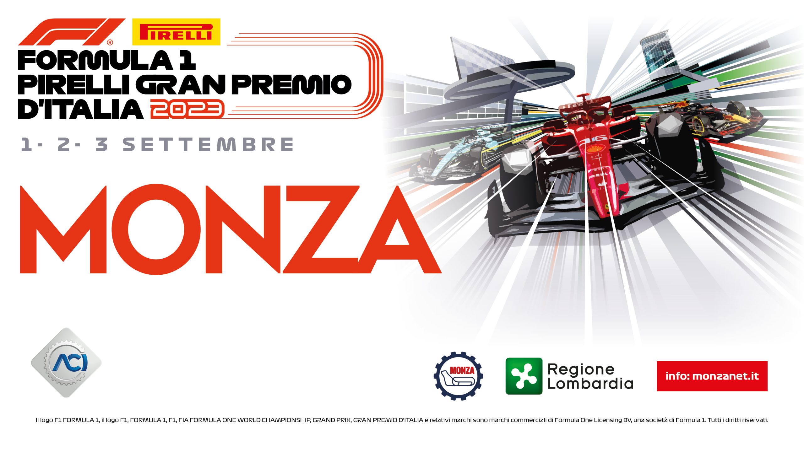 Poster del 94° Gran Premio d’Italia Autodromo Nazionale Monza