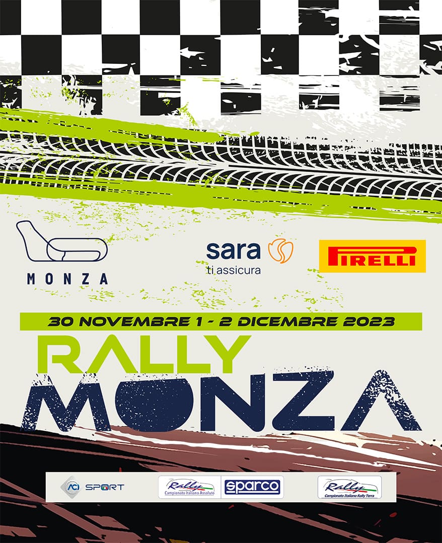 Locandina rally Monza 2023