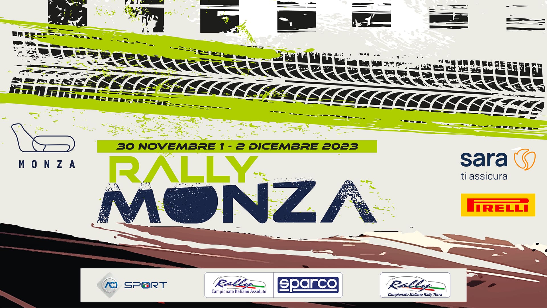 Volantino rally Monza 2023